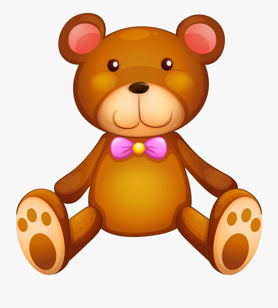 Hunter Clipart Cartoon Bear - Clipart Cartoon Stuffed Animals, Transparent Clipart