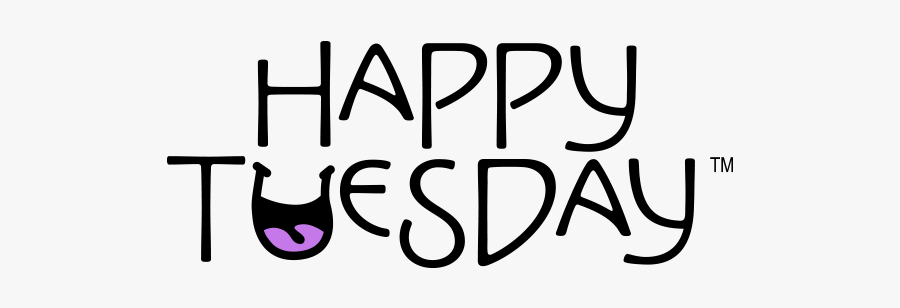 Clip Art Happy Tuesday - Calligraphy, Transparent Clipart