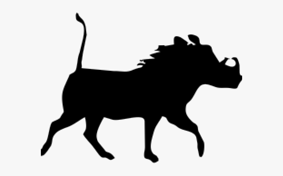 Warthog Black And White Clipart, Transparent Clipart