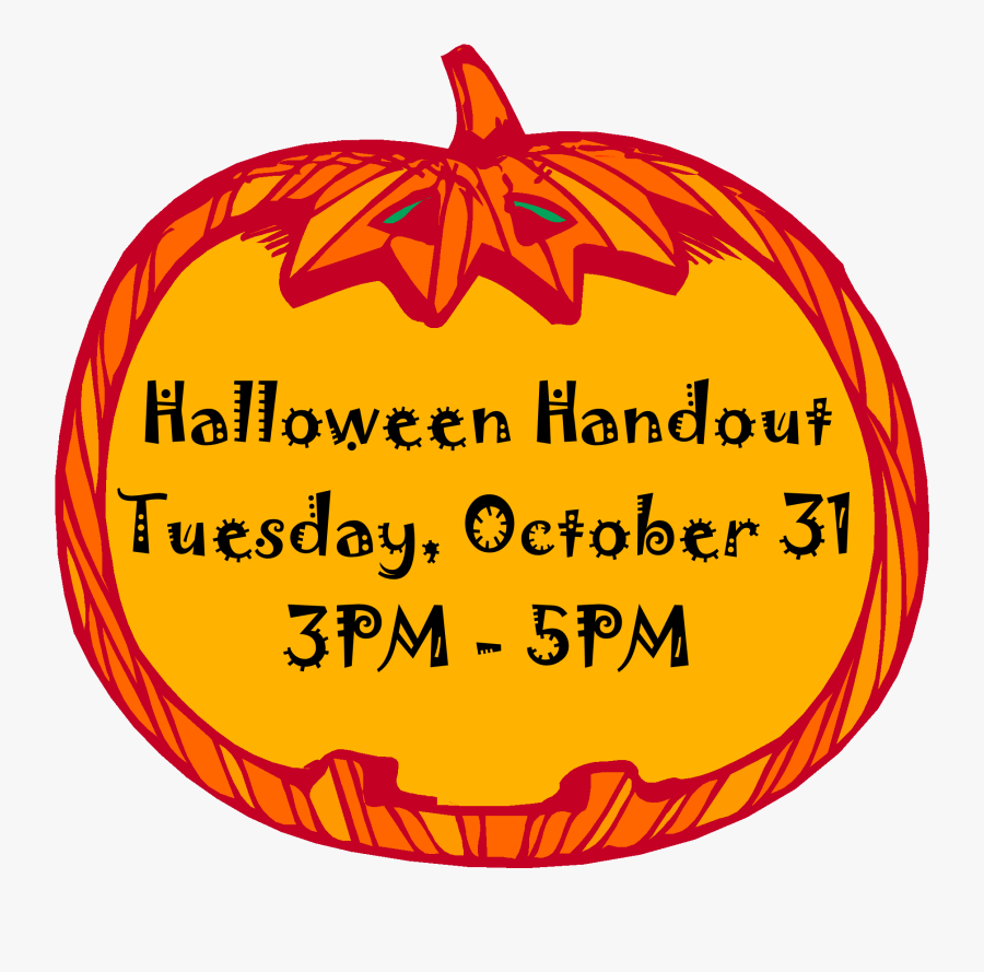 Pumpkin Clipart Row - Jack-o'-lantern, Transparent Clipart