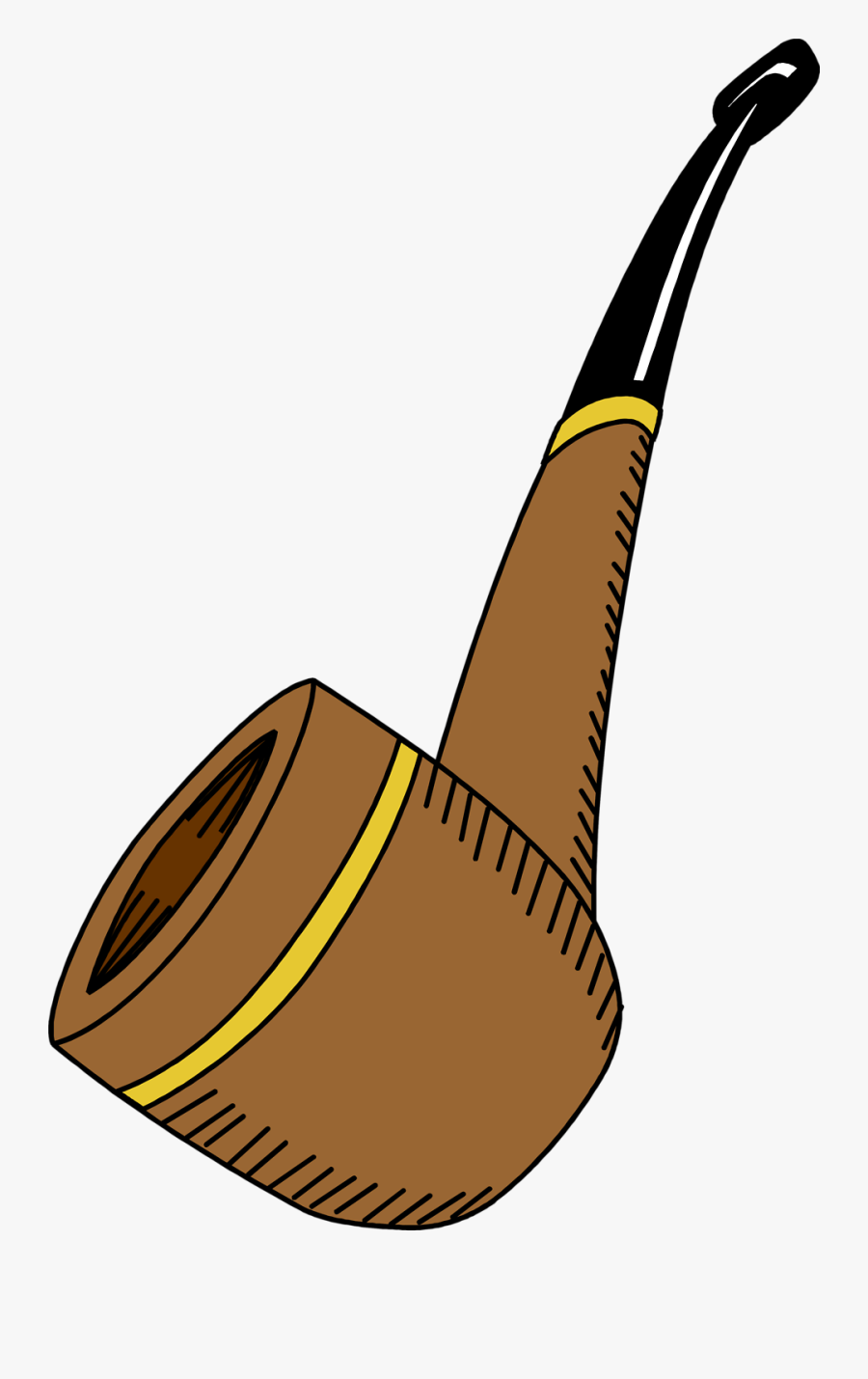 Pipe Smoking - Clip Art Pipe Transparent Background, Transparent Clipart