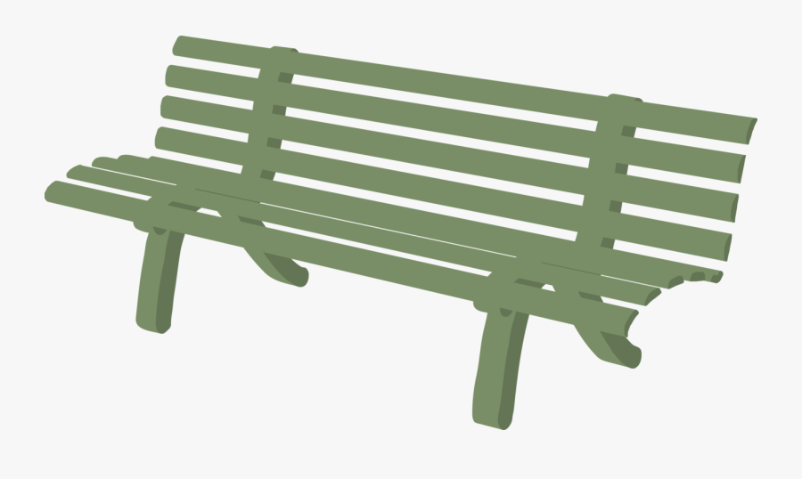 Angle,grass,bench - Bench Clip Art, Transparent Clipart