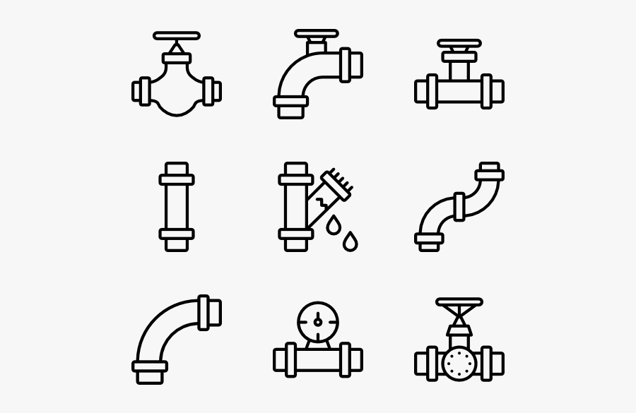 Pipe Icons Free Vector - Surf Icons, Transparent Clipart