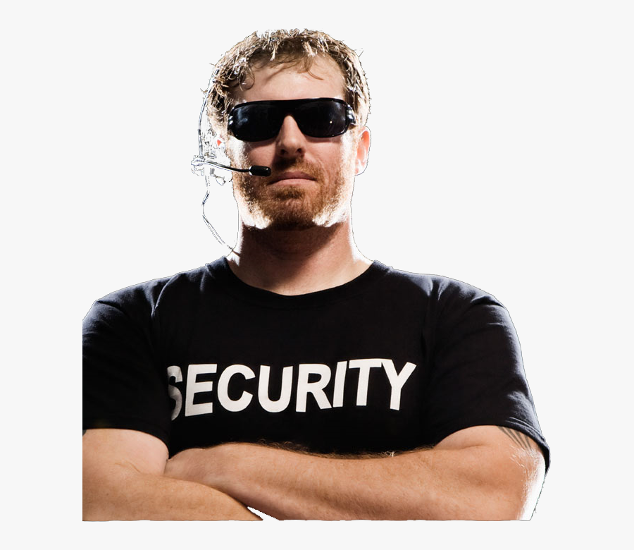 Bodyguard Police Bouncer Guard Officer Security - Security Guard Arms Crossed, Transparent Clipart