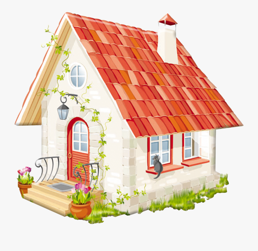 Princess And Fairytale Clipart - Casita De Campo Animada, Transparent Clipart