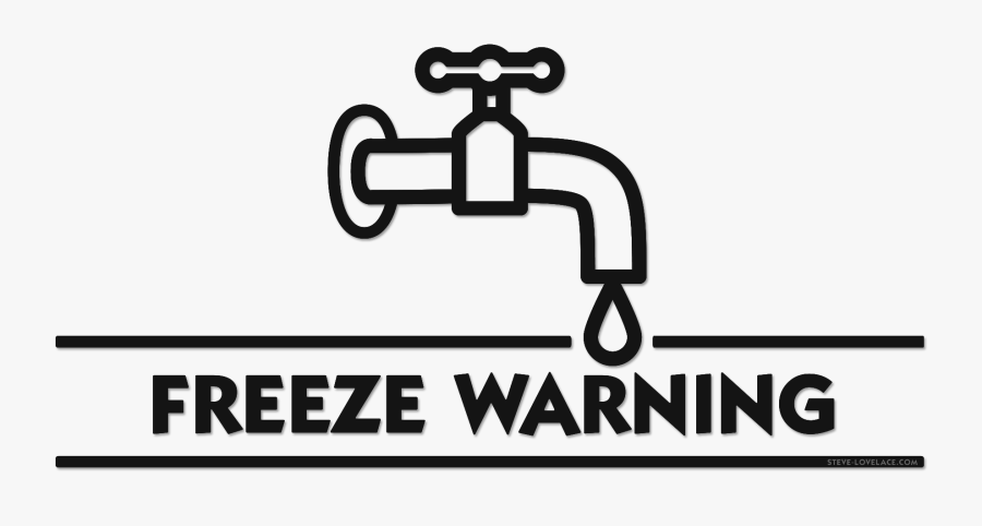 Funky Leave Faucets Dripping - Line Art, Transparent Clipart