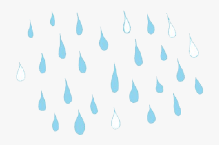 Raindrops Png- - Cartoon Rain Drops Png, Transparent Clipart