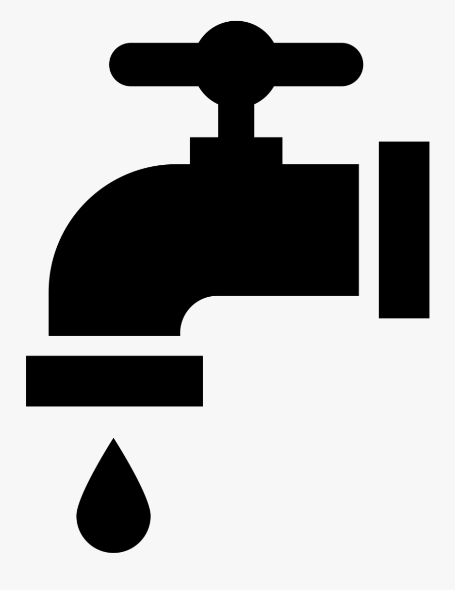 Computer Icons Plumbing Pipe Tap Water - Water Tap Icon, Transparent Clipart