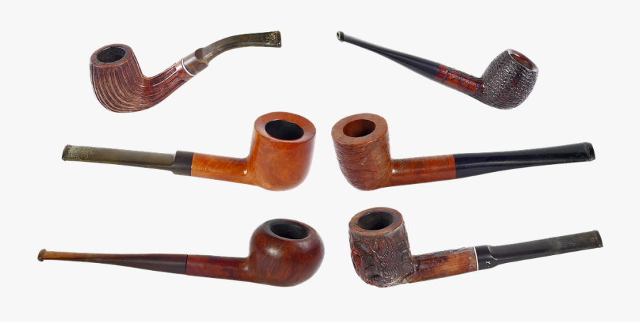 Transparent Tobacco Pipe Clipart - 吸烟 管, Transparent Clipart