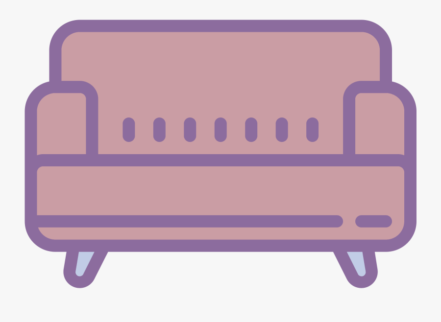 1600 X 1600 - Couch, Transparent Clipart