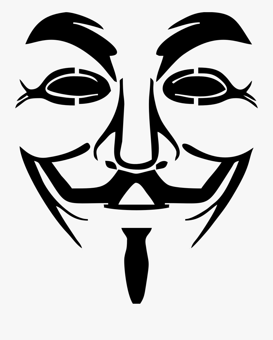 Trust Guard Global Security - Guy Fawkes Mask, Transparent Clipart
