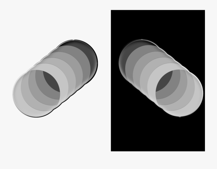 Cylinder,angle,pipe - Circle, Transparent Clipart
