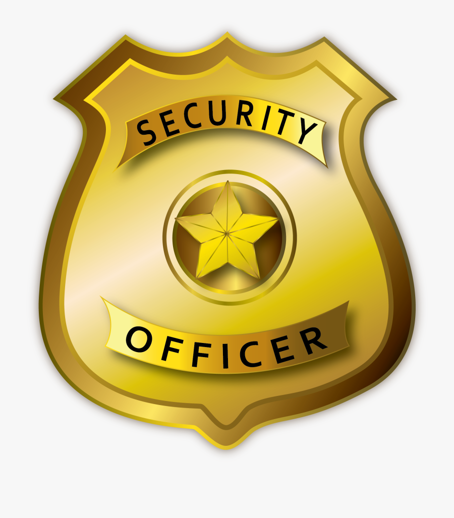 Security Guard Badge Logo - Security Guard Logo Design, Transparent Clipart