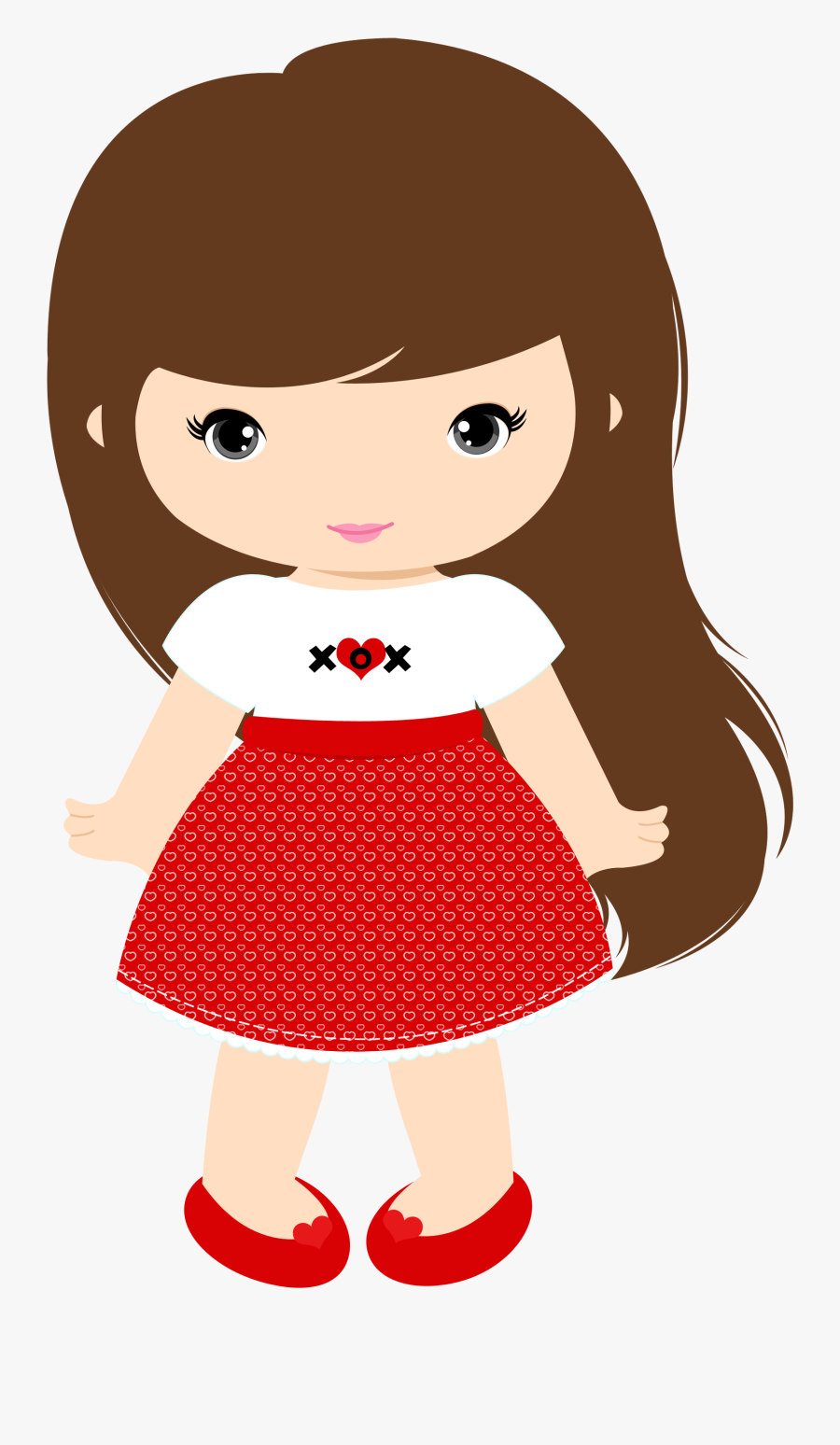 Clip Art, Dibujos - Little Girl Clipart, Transparent Clipart