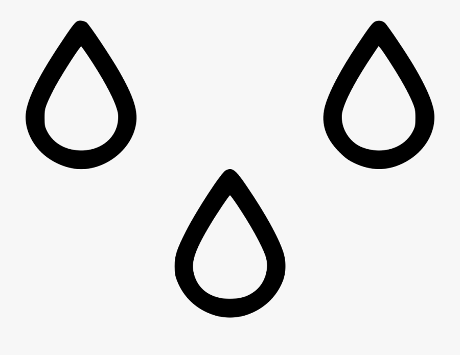 Drizzle Rain Drops Droplet Drop Water Comments Clipart - Drizzle, Transparent Clipart