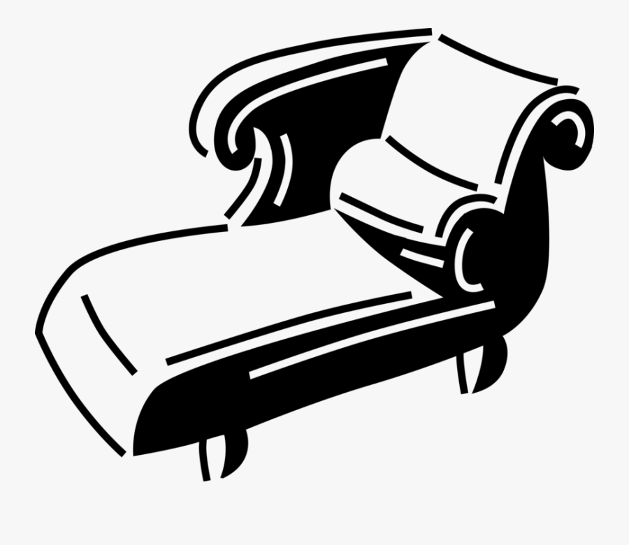 Transparent Couch Clipart Png - Couch Furniture Vector, Transparent Clipart