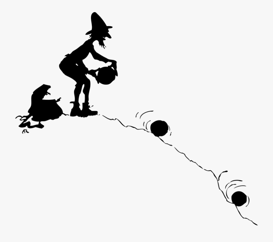 Black, Down, Hill, Adult, Design, Outdoors, Athletic - Ball Rolling Clipart Black And White, Transparent Clipart