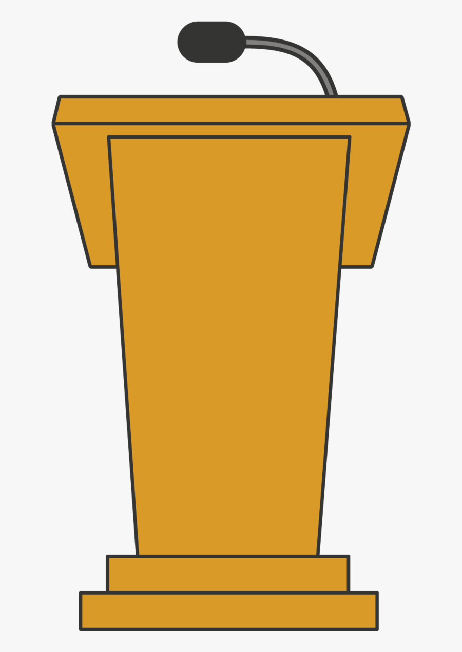Podium Clipart Lectern - Podium, Transparent Clipart