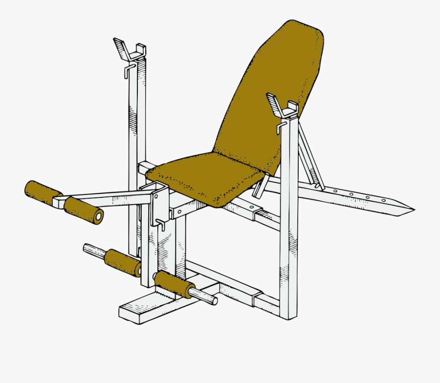 Free Exercise Bench - Bench Press How To Build, Transparent Clipart