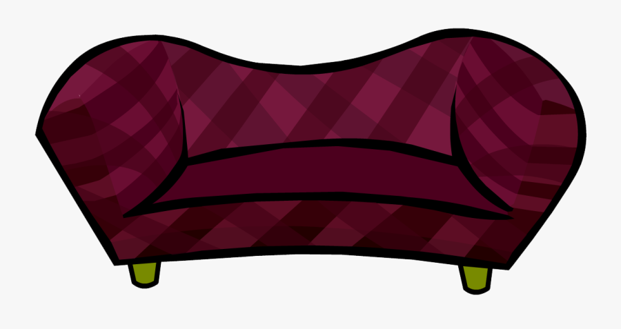 Clip Arts Related To - Free Penguin Furniture Couch, Transparent Clipart