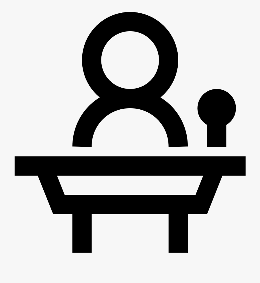 Podium With Speaker Icon - Speaker Podium Icon Png, Transparent Clipart
