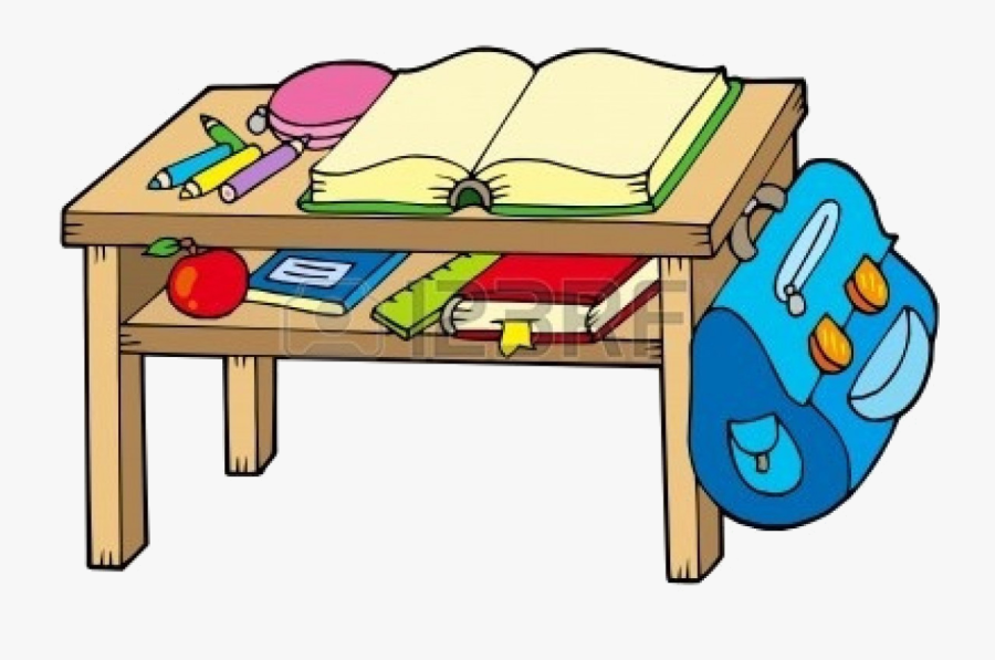 School Clipart At Getdrawings Free For Personal Use - School Table Clipart, Transparent Clipart