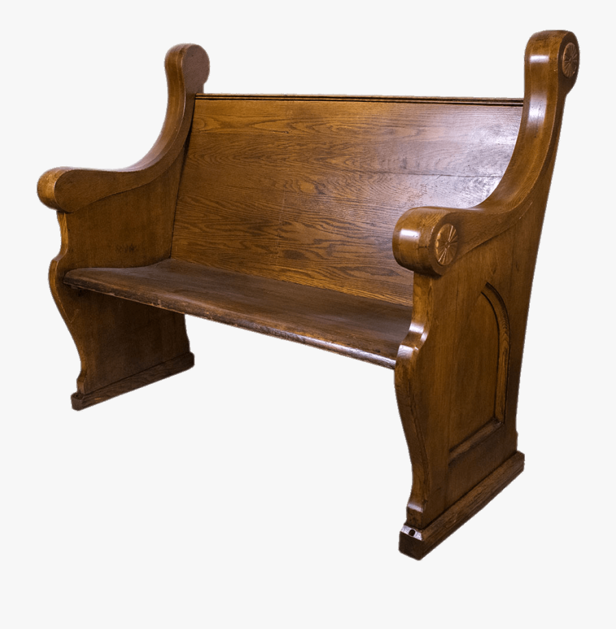 Clip Art Oak Pew Transparent Png - Church Pew On Transparent Background, Transparent Clipart