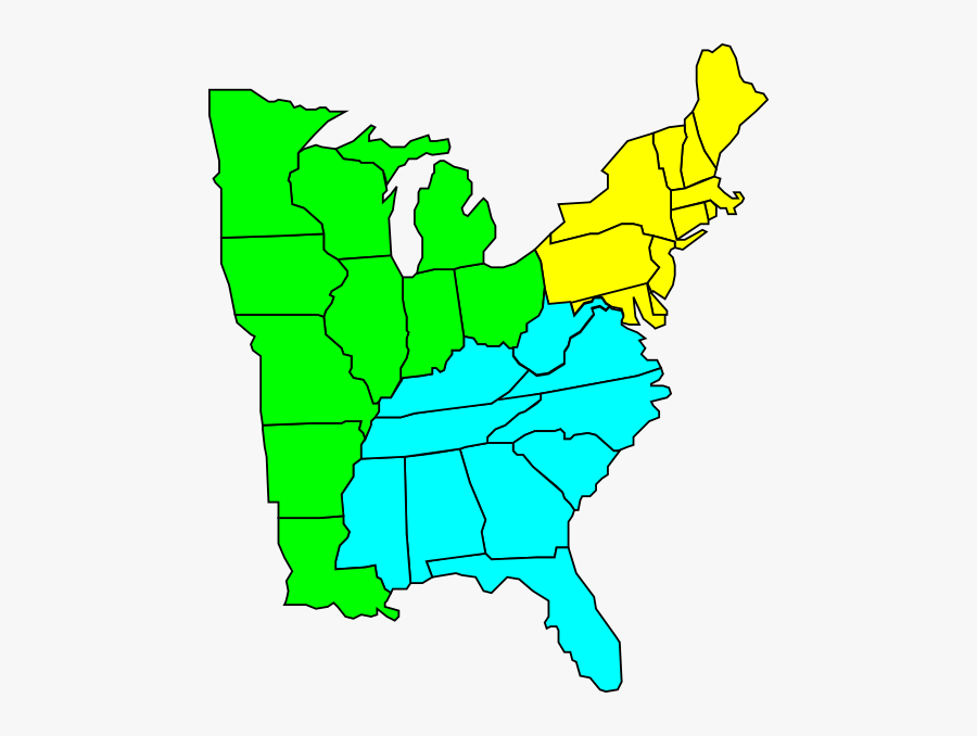 United States Map Svg Clip Arts, Transparent Clipart