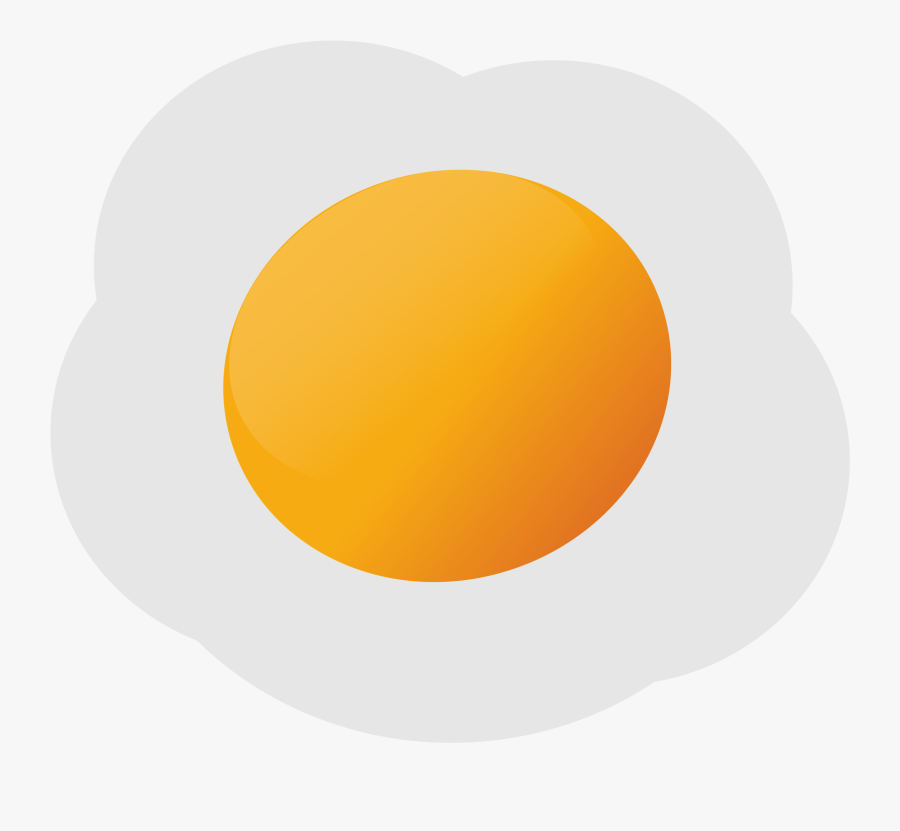 Fried Egg Clipart Protein - Egg Vector Png, Transparent Clipart