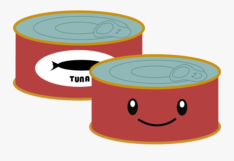 Tuna - Cartoon Can Tuna Png, Transparent Clipart