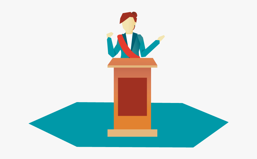 Podium Clipart 3rd - Illustration, Transparent Clipart