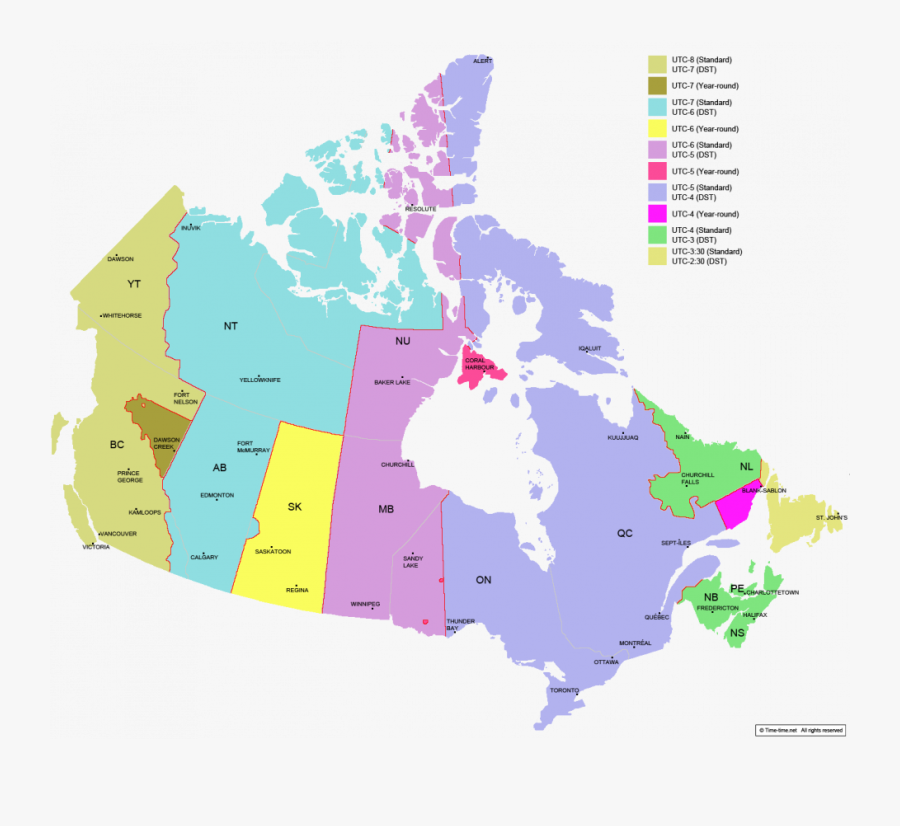 Religious Map Of Canada, Transparent Clipart
