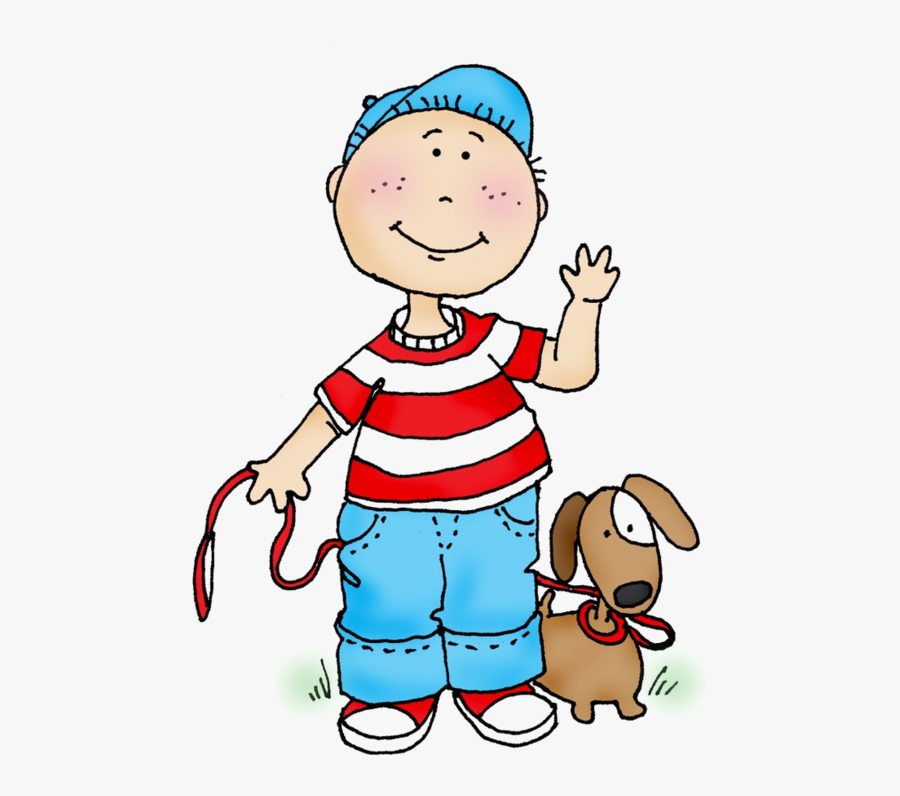 Playdough Clipart Boy - Dog Clipart Boy, Transparent Clipart