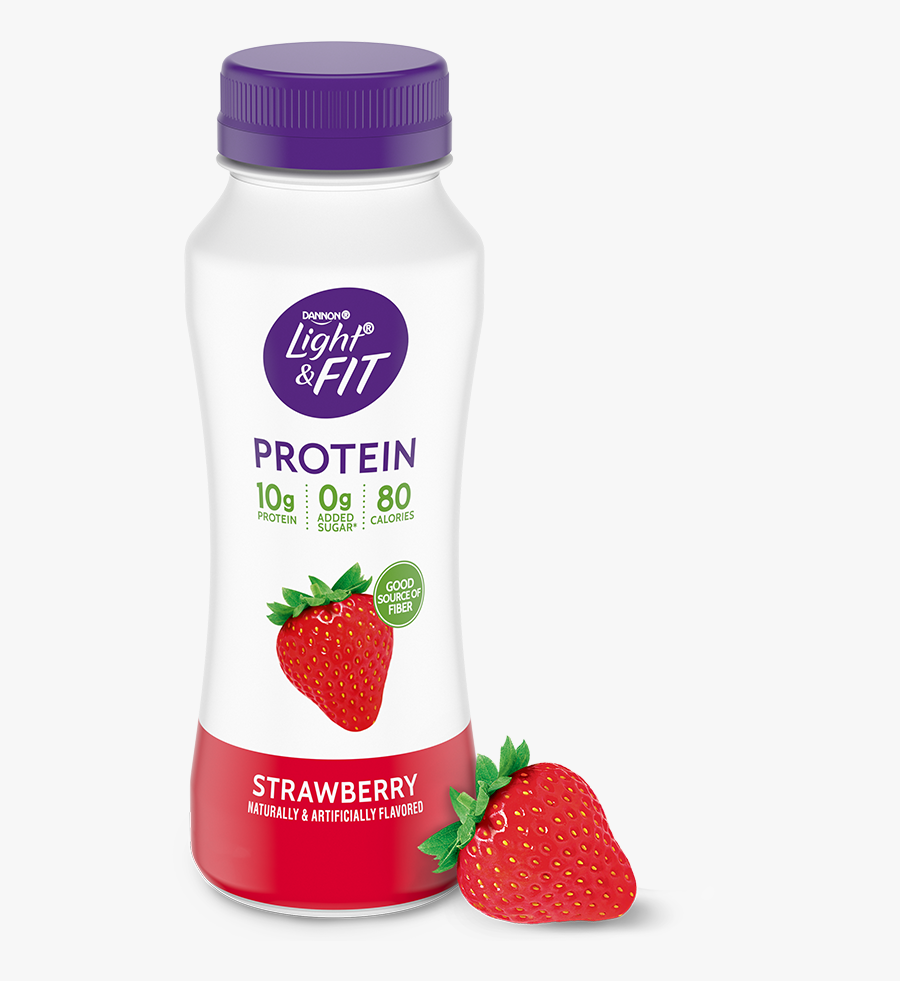 Strawberry Protein Smoothie - Strawberry, Transparent Clipart