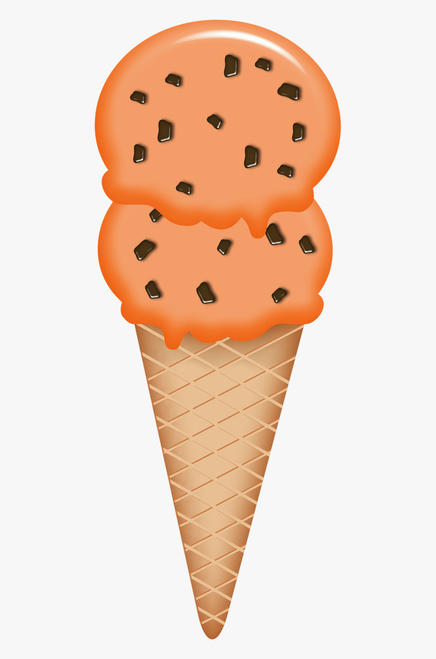 Green Icecream Clipart, Transparent Clipart