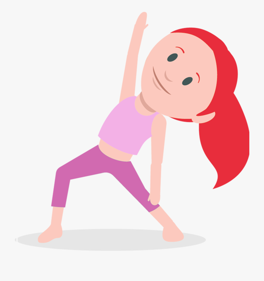 Exercising Clipart Aerobic - Calentamiento Fisico Animado, Transparent Clipart