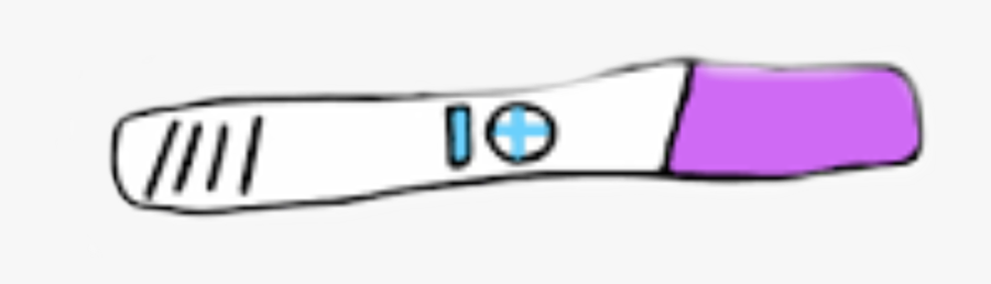 #pregnant #pregnancy #announcement #baby #test #pregnancytest - Cutting Tool, Transparent Clipart