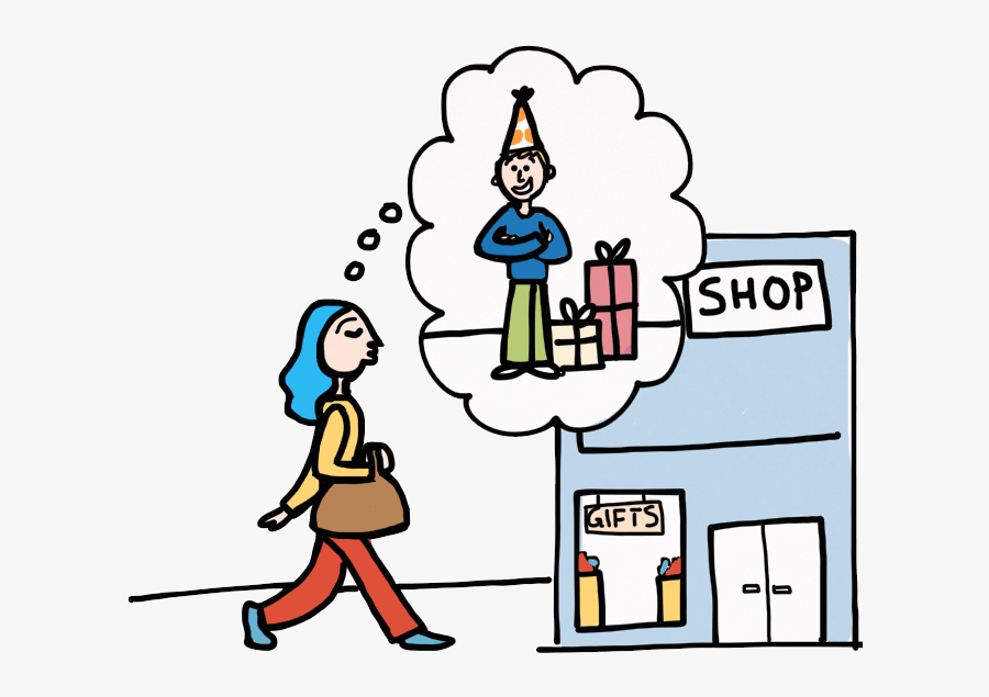 Walk To The Shop Clipart, Transparent Clipart