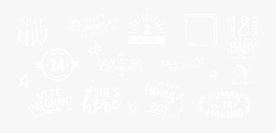 Calligraphy, Transparent Clipart