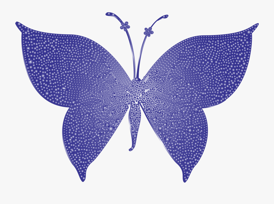 Clip Art Butterfly Purple Insect Violet - Transparent Transparent Background Purple Butterflies, Transparent Clipart