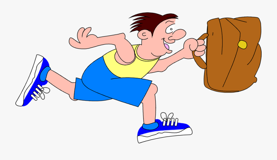 Transparent Exercising Clipart - Cartoon People Running, Transparent Clipart