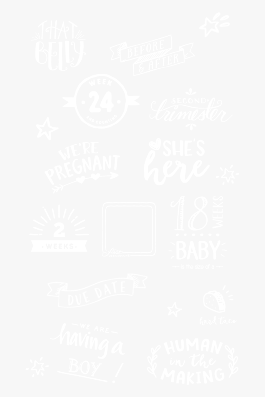 Pregnancy Clipart, Transparent Clipart