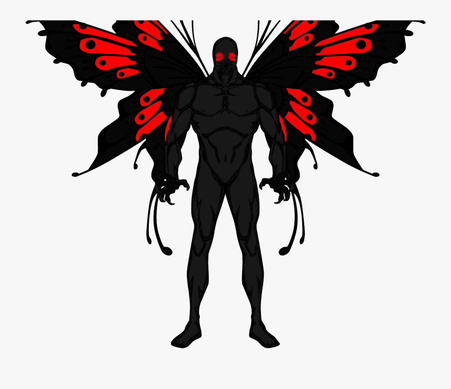 Moth Man Transparent Png Png Icon - Mothman Png, Transparent Clipart