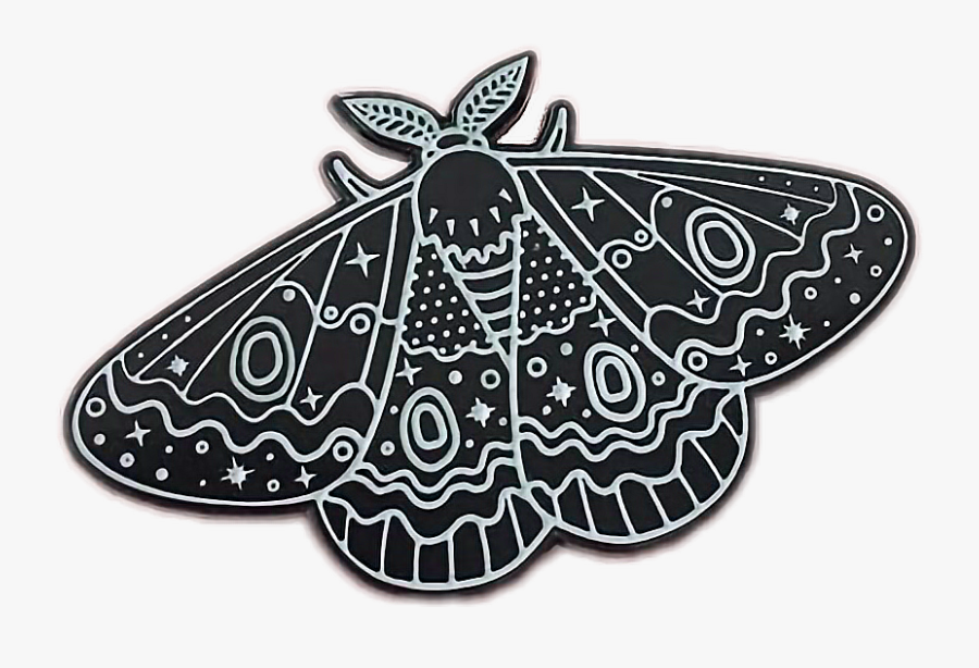 Moth Clipart Tumblr Transparent - Moth Aesthetic, Transparent Clipart