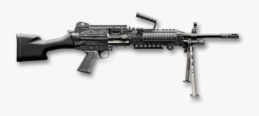 Clip Art Pics Of Machine Gun - Mk 48 Mod 2 6.5 Cm, Transparent Clipart