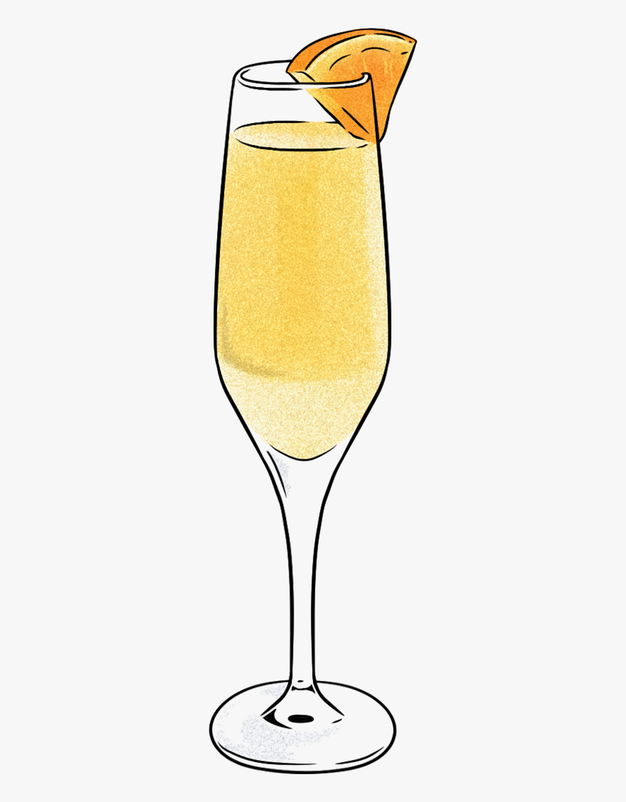 Collection Of High - Mimosa Drink Clip Art, Transparent Clipart