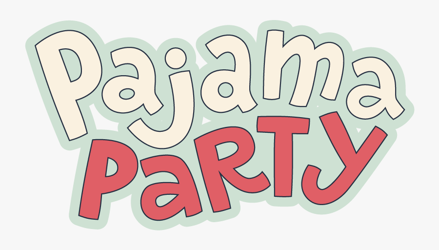 Pajama Party At Philos - Pajama Party Logo Png, Transparent Clipart