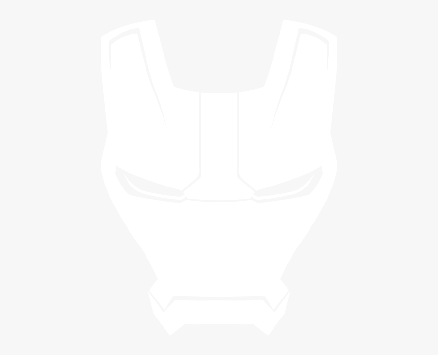 Download Hd Ironman Helmet - Iron Man Helmet Drawings, Transparent Clipart
