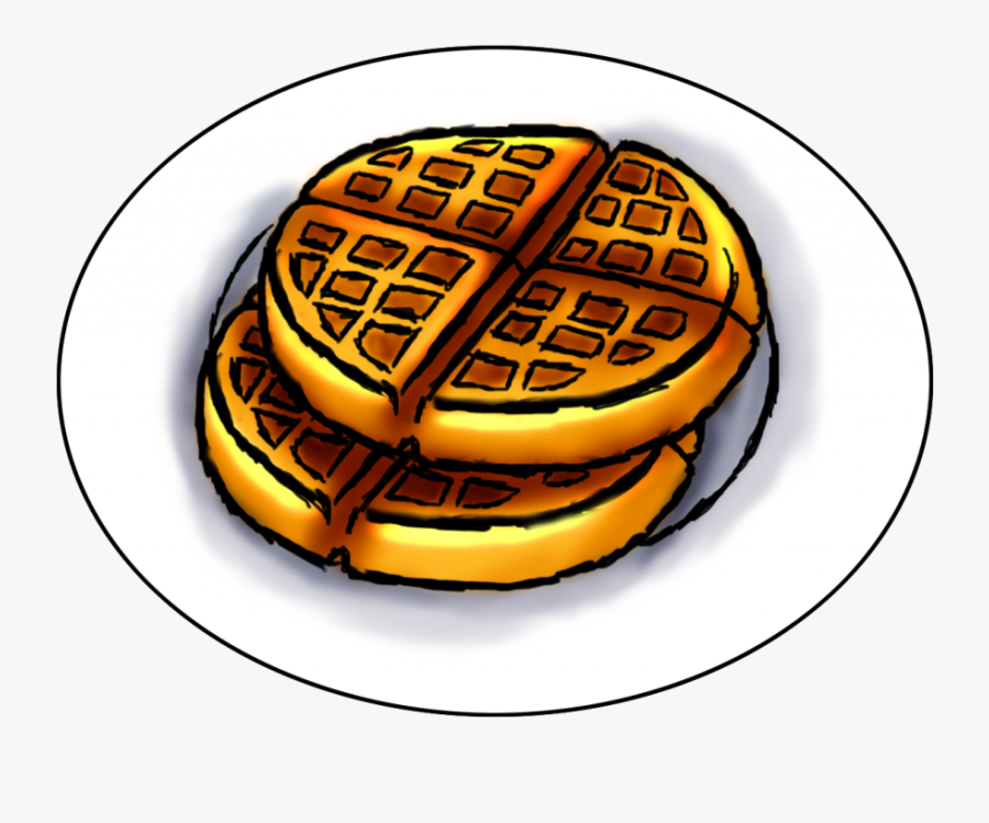 Breakfast Waffles Ⓒ - Transparent Png Waffles Clipart, Transparent Clipart