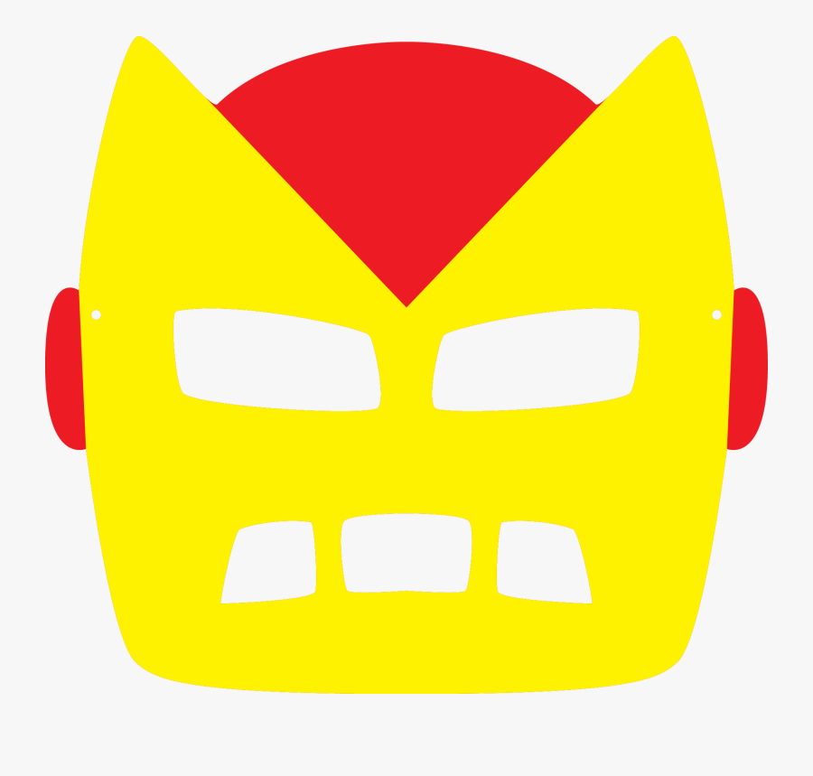 Iron Man Spider-man Mask Superhero Hulk - Mascaras Homem De Ferro, Transparent Clipart